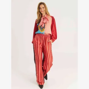 Me369 - bukser - Bailey straight leg - red aura