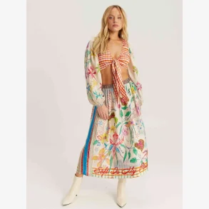 Me369 - Nederdel - Vanessa midi skirt - paradiso