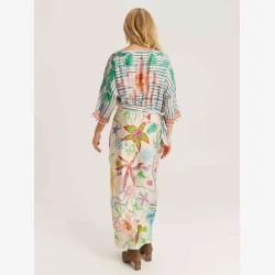 Me369 - Kjole - Lila wrap skirt dress - paradiso