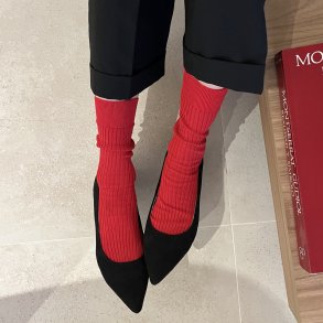 Mrs. Hosiery - Str�mper - Silky fine - Red Classic