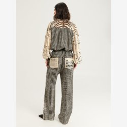 Me369 - bukser - Bailey straight leg - noir muse