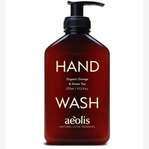 AEOLIS - Hand Wash - organic orange & green tea