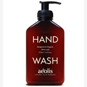 AEOLIS - Hand Wash - bergamot & organic olive leaf