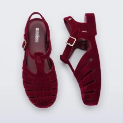Melissa - sandal - Possession - velvet red