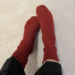 Mrs. Hosiery - Str�mper - Silky fine - Red Rust