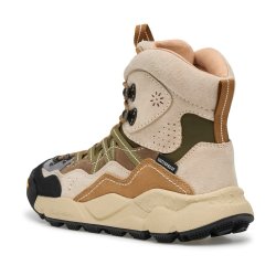Flower Mountain - High top Sneaker - Bankei Uni - Vandfast black/taupe/cognac