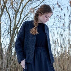 KVIST HJORD - Jakke - ilSarah - Wool grey