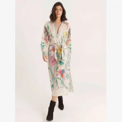 Me369 - Kjole - Breeze placket dress - paradiso
