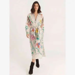 Me369 - Kjole - Breeze placket dress - paradiso