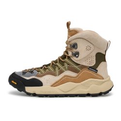 Flower Mountain - High top Sneaker - Bankei Uni - Vandfast black/taupe/cognac