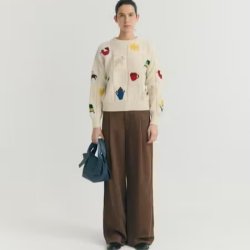 Thinking Mu - Sweater - Masia Candela knitted sweater