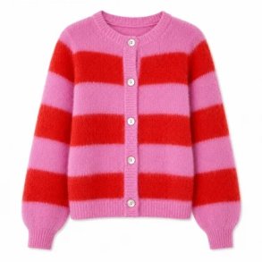 TWNS - Cardigan - Timea - bubblegum/fire