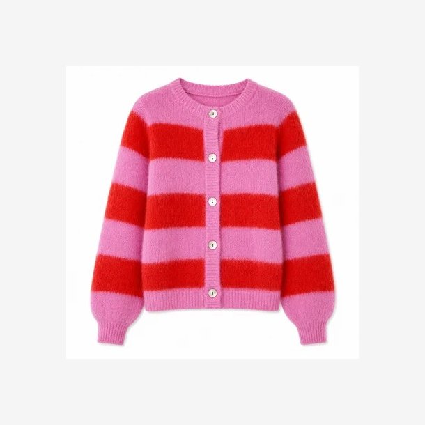 TWNS - Cardigan - Timea - bubblegum/fire