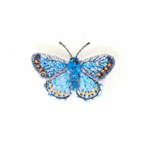  Trovelore - Broche - Adonis Blue Butterfly