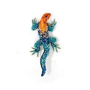 Trovelore - Broche - Agama Lizard