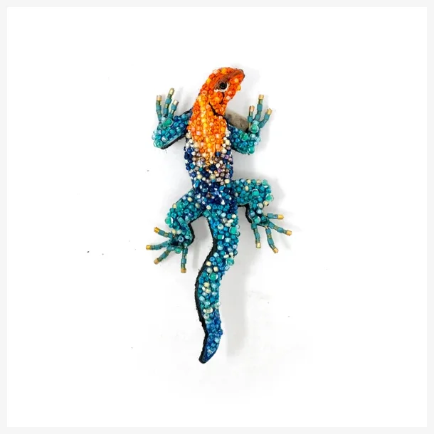Trovelore - Broche - Agama Lizard