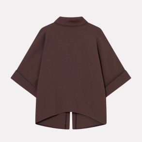 MKDT Studio - Bluse - Bailee crepe georgette - burgundy
