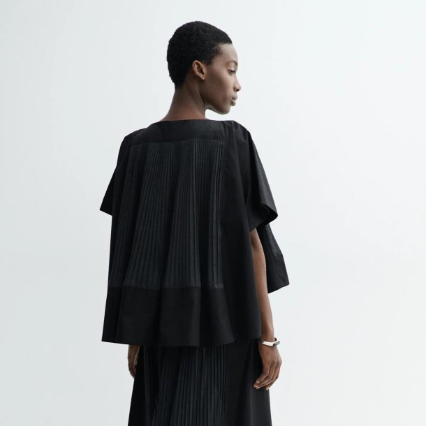 MKDT Studio - Top - Bebel cotton poplin - black