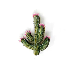 Trovelore - Broche - Blooming desert cactus