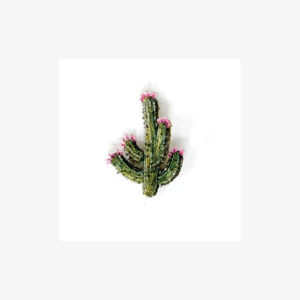 Trovelore - Broche - Blooming desert cactus