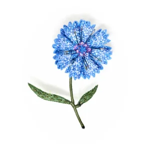 Trovelore - Broche - Blue bottleflower