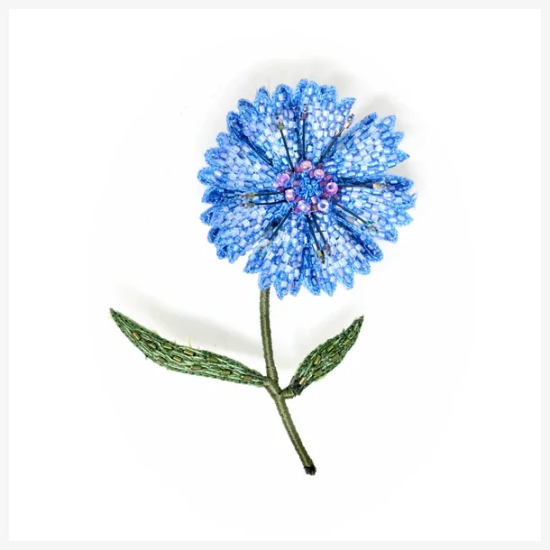 Trovelore - Broche - Blue bottleflower