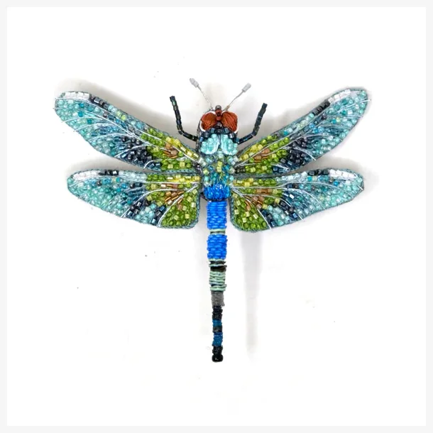 Trovelore - Broche - Blue emperor dragonfly