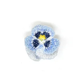 Trovelore - Broche - Blue pansy