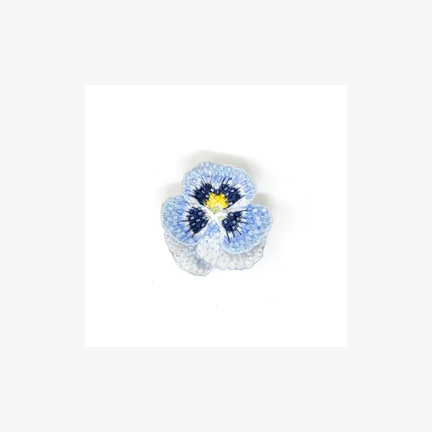 Trovelore - Broche - Blue pansy