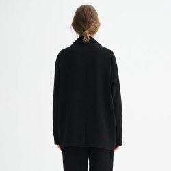 MKDT Studio - Jakke - Covy crepe georgette - black