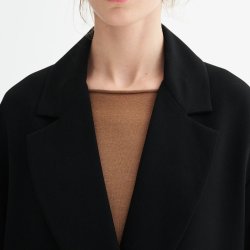 MKDT Studio - Jakke - Covy crepe georgette - black