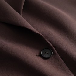MKDT Studio - Jakke - Covy crepe georgette - burgundy