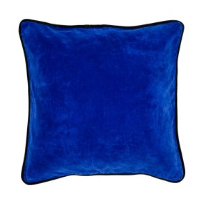 Upside-down pude - Lysebl & Electric Blue - 50x50 cm - Raffine