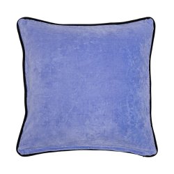 Upside-down pude - Lysebl &amp; Electric Blue - 50x50 cm - Raffine