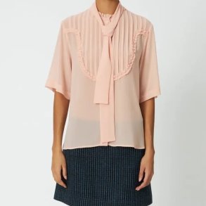  Stella Nova - Skjorte - Chiffon shirt with tie band - soft pink