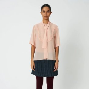  Stella Nova - Skjorte - Chiffon shirt with tie band - soft pink