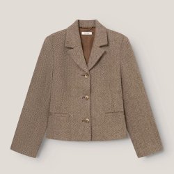 nu� notes - Blazer - Clermont Brown herringbone