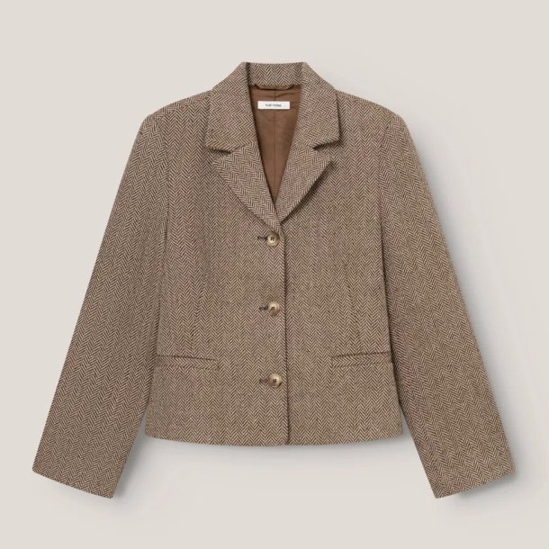 nu� notes - Blazer - Clermont Brown herringbone