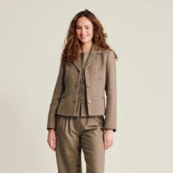 nu� notes - Blazer - Clermont Brown herringbone