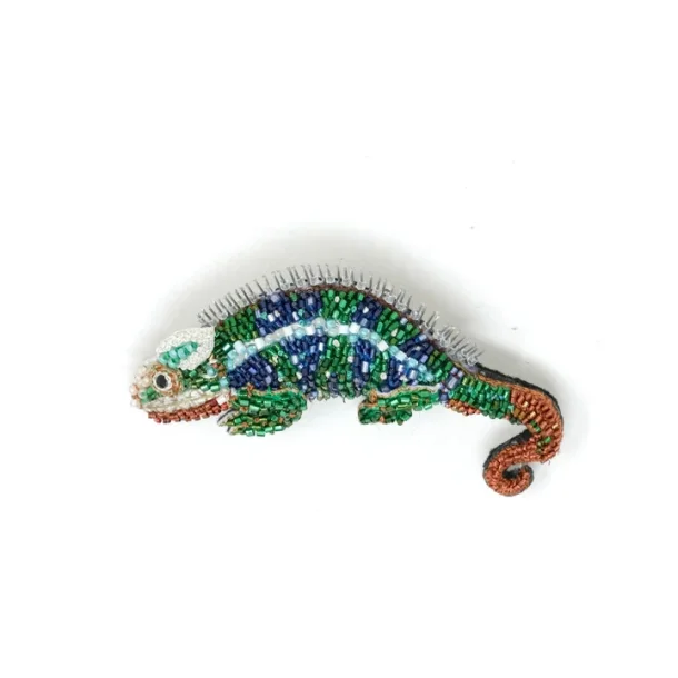Trovelore - Broche - Colorful chameleon