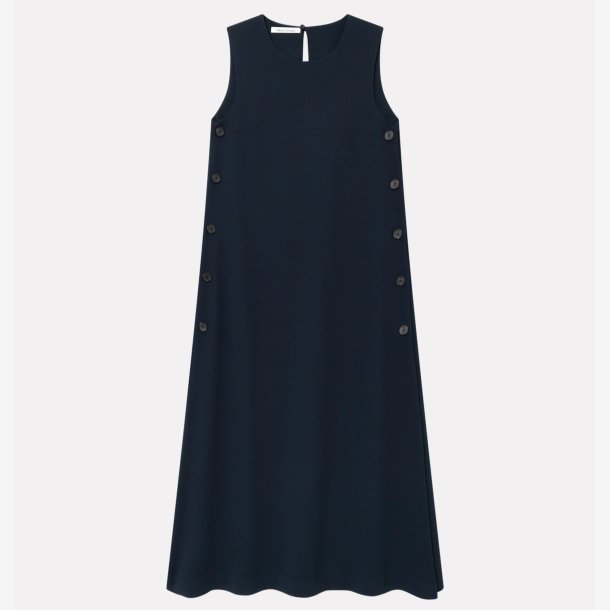 MKDT Studio - Kjole - Danna crepe georgette - navy