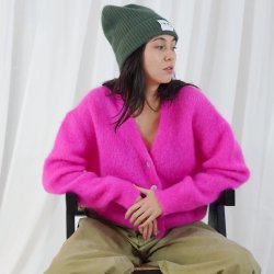 TWNS - Cardigan - Malia - neon pink