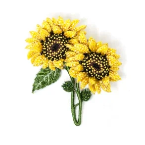 Trovelore - Broche - Dancing sunflowers