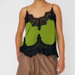 Stella Nova - Top - Delicate lace top - Green Flash