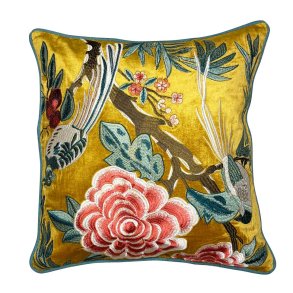 Eclectric Birdie Pude - 50x50 cm - Raffine