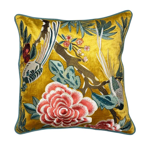Eclectric Birdie Pude - 50x50 cm - Raffine