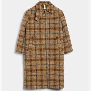 Brixtol Textiles - Frakke - Eela - beige check