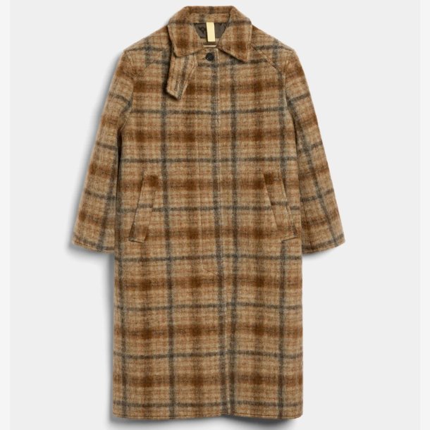 Brixtol Textiles - Frakke - Eela - beige check