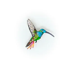 Trovelore - Emerald Chin Kolibri - Broche
