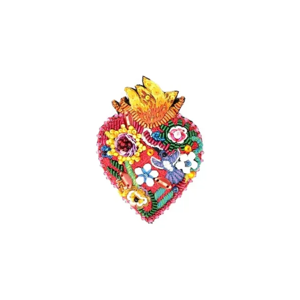 Trovelore - Flammende Hjerte - Broche